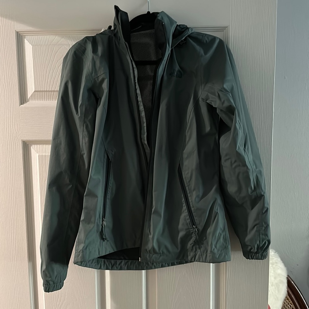 North face rain coat